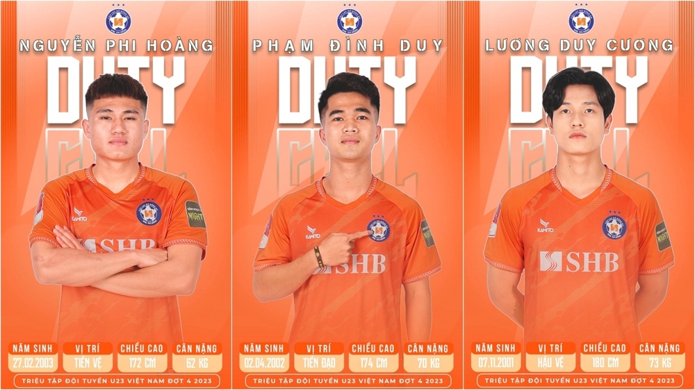 U23 Việt Nam có 3 viện binh chất lượng để đá U23 Đông Nam Á 2023 - Ảnh 1.