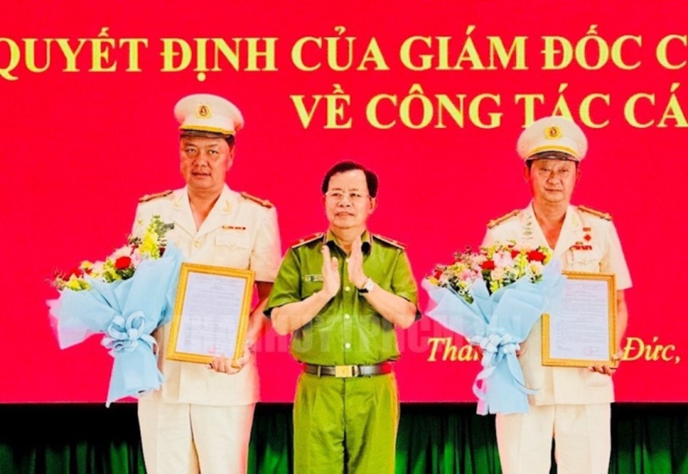 Thượng tá Nguyễn Đình Dương giữ chức Phó Giám đốc Công an TP.HCM - Ảnh 1.