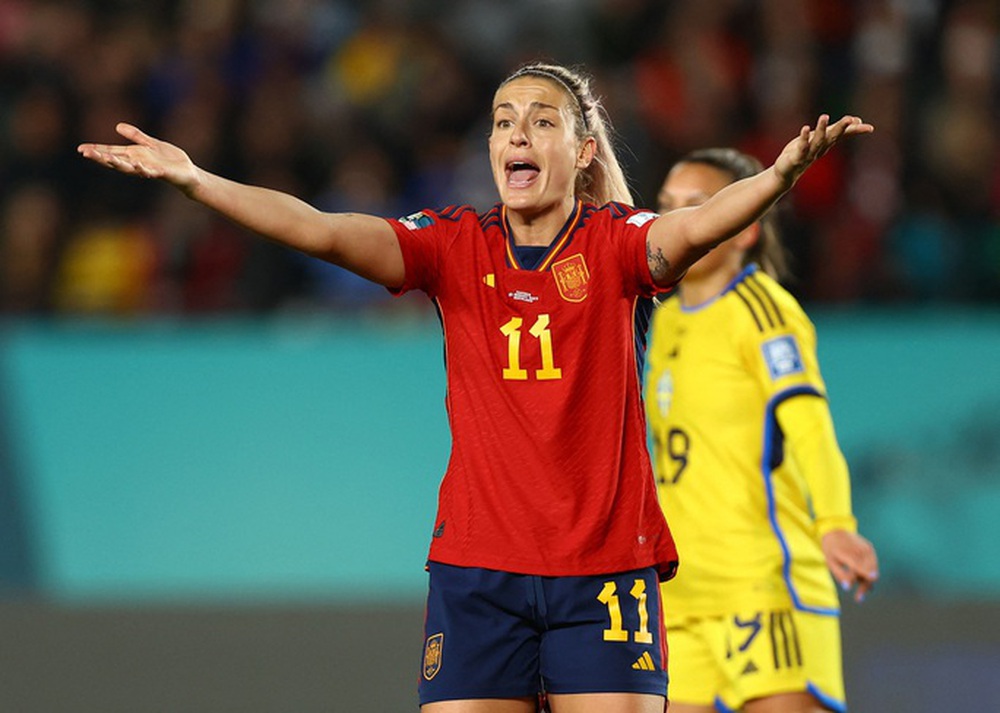 World Cup nữ 2023: Thắng kịch tính trong 10 phút cuối, Tây Ban Nha vào chung kết - Ảnh 1.