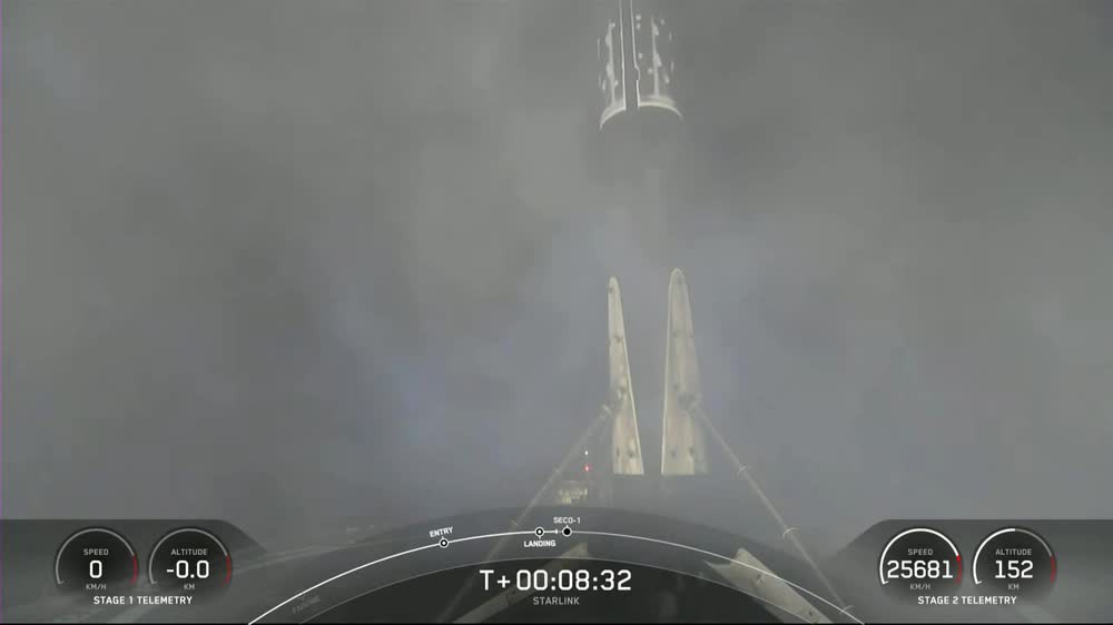Tên lửa Falcon 9 vút bay lên trời, chuỗi vệ tinh của Elon Musk sắp đạt con số khổng lồ - Ảnh 1.