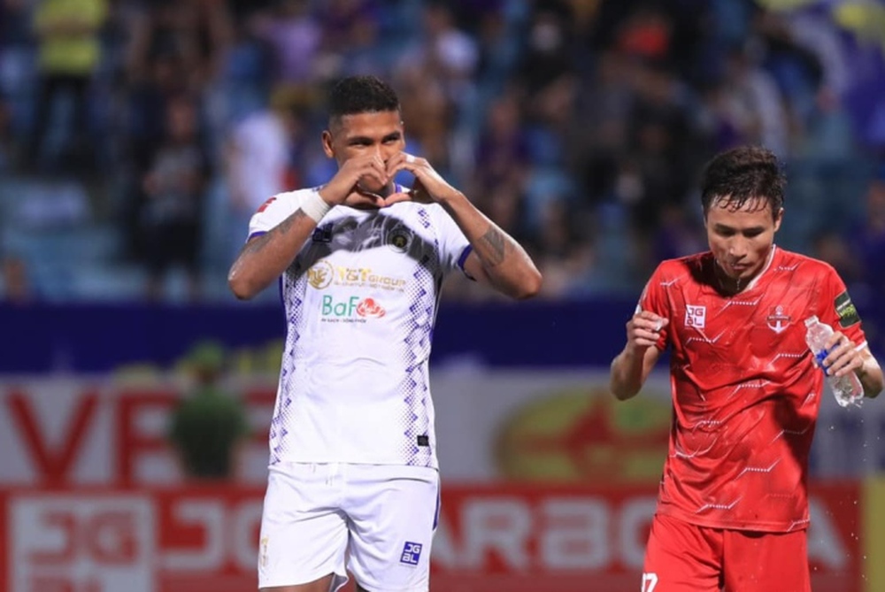Đánh bại Hải Phòng, Hà Nội FC chờ trận quyết đấu với CLB Công an Hà Nội - Ảnh 1.