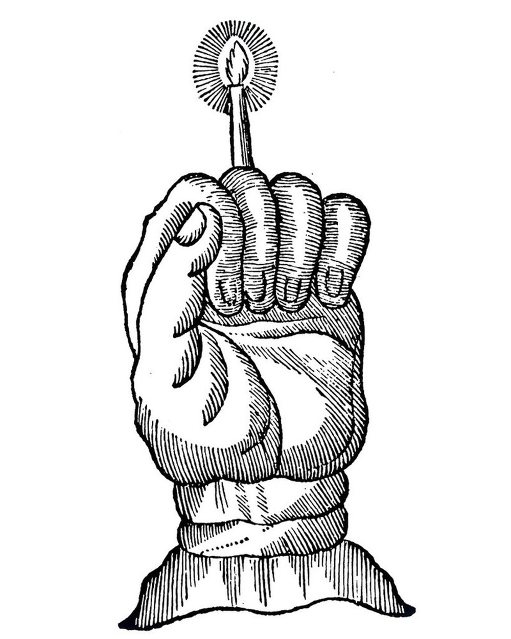 Truyền thuyết về bàn tay vinh quang - Ảnh 1.