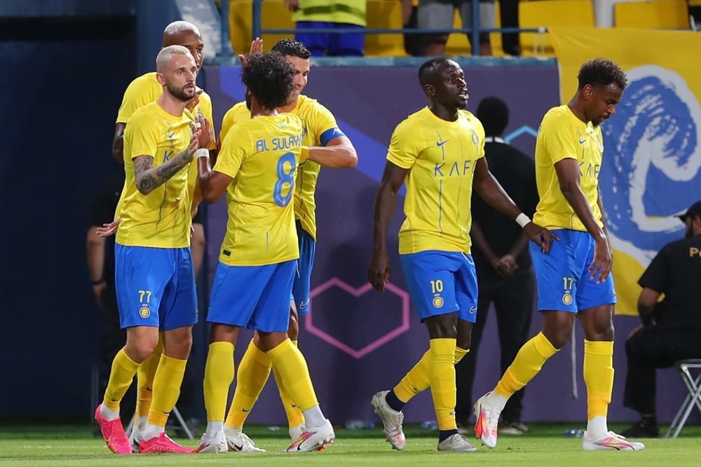 Ronaldo kiến tạo, Al Nassr thắng nghẹt thở trận play-off AFC Champions League - Ảnh 1. Ronaldo kiến tạo, Al Nassr thắng nghẹt thở trận play-off AFC Champions League - Ảnh 1.