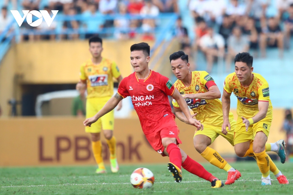 Trực tiếp V-League 2023: Hà Nội FC 2-1 Viettel FC, CLB CAHN 0-0 Thanh Hóa - Ảnh 1.