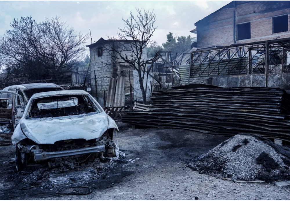 Cuộc chiến đuối sức cứu lá phổi của Hy Lạp khi cháy rừng bao trùm đất nước - Ảnh 3.