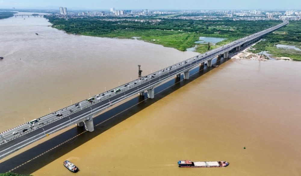 Xây dựng thần tốc, vượt tiến độ 6 tháng, cầu Vĩnh Tuy 2 sẽ giúp giao thông Hà Nội bớt khổ? - Ảnh 5.