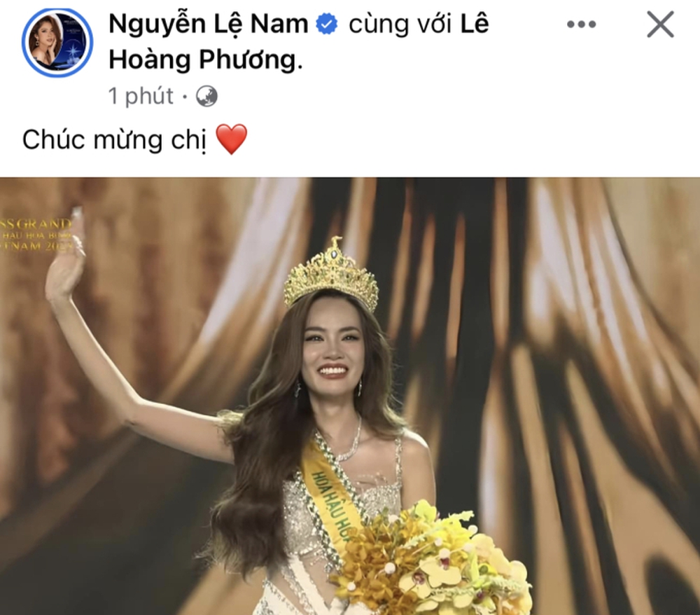 Dàn sao Việt vỡ oà trước chiến thắng của Lê Hoàng Phương: Thanh Thanh Huyền khóc nức nở, Khánh Vân có biểu cảm gây sốt - Ảnh 9.