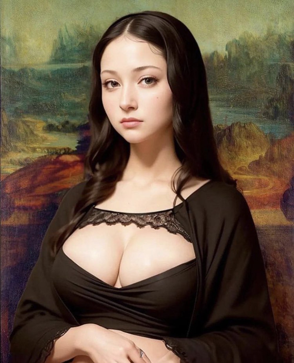 Hé lộ hình ảnh nàng Mona Lisa của thế kỷ 21, dung mạo ra sao mà khiến nhiều người sửng sốt? - Ảnh 2.