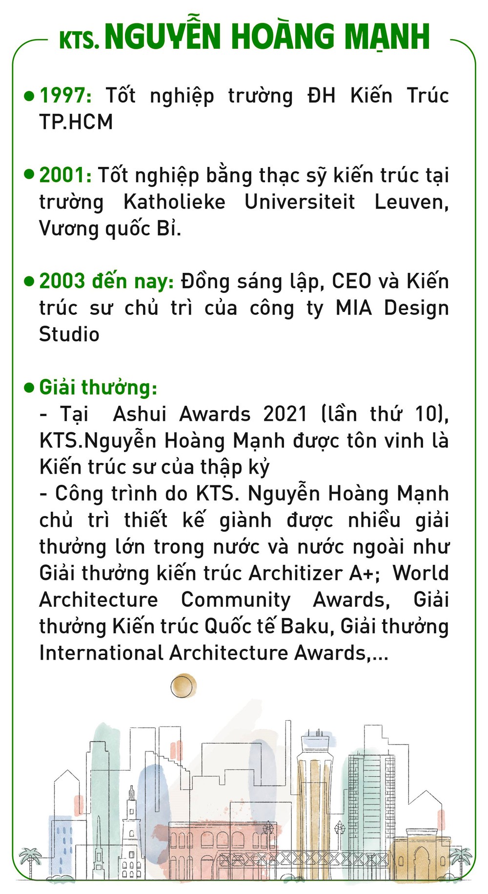 KTS. Nguyễn Hoàng Mạnh: Khi thiết kế không nghĩ tới giải thưởng, lợi nhuận cũng không còn quá quan trọng - Ảnh 3.