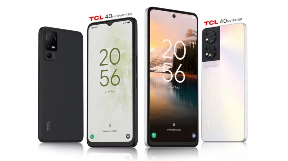 TCL trình làng smartphone đầu tiên với màn hình giống như giấy - Ảnh 1.