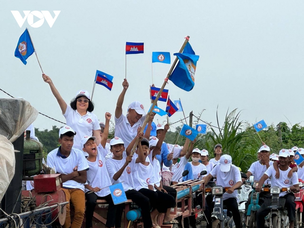 Campuchia công bố kết quả chính thức bầu cử Quốc hội: CPP giành thắng lợi áp đảo - Ảnh 1.