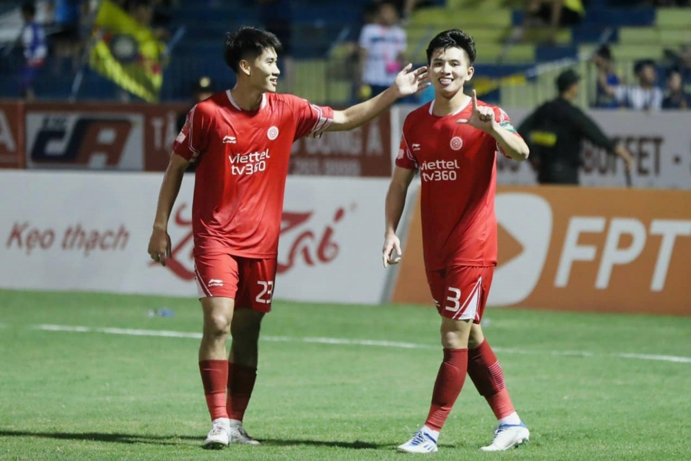 Kết quả V-League 2023: Viettel FC thắng Thanh Hoá, Hải Phòng FC hạ gục Nam Định - Ảnh 1.