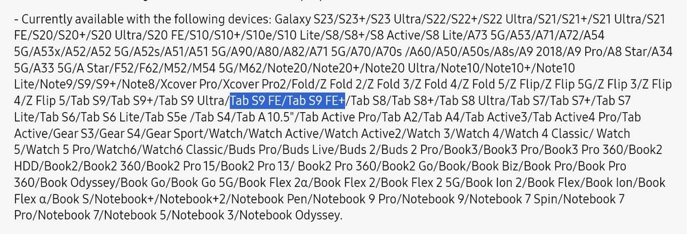 Tên gọi Samsung Galaxy Tab S9 FE, S9 FE+ được xác nhận - Ảnh 2.