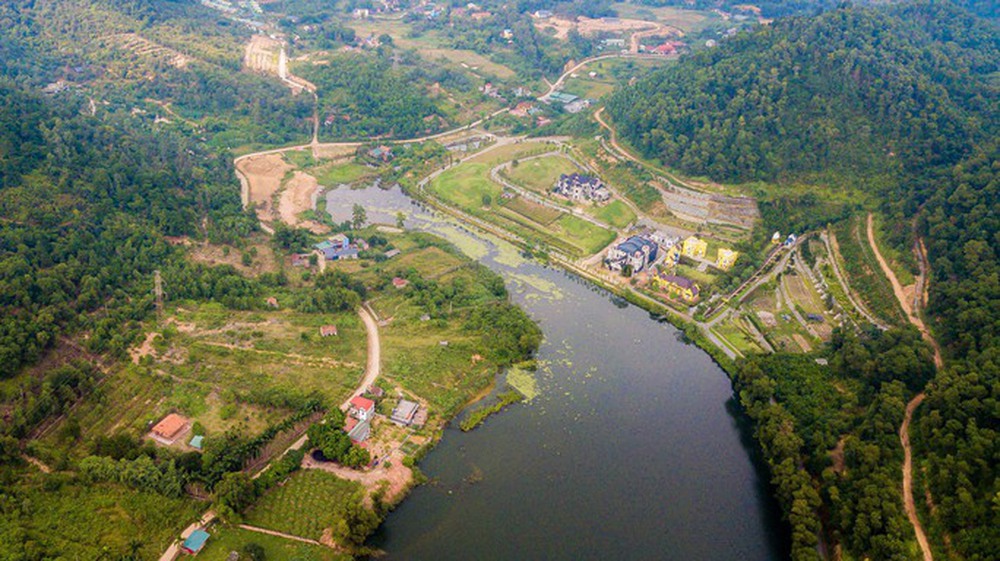 Cận cảnh khu hồ Đồng Đò ở Sóc Sơn sau 4 năm có kết luận thanh tra - Ảnh 3.