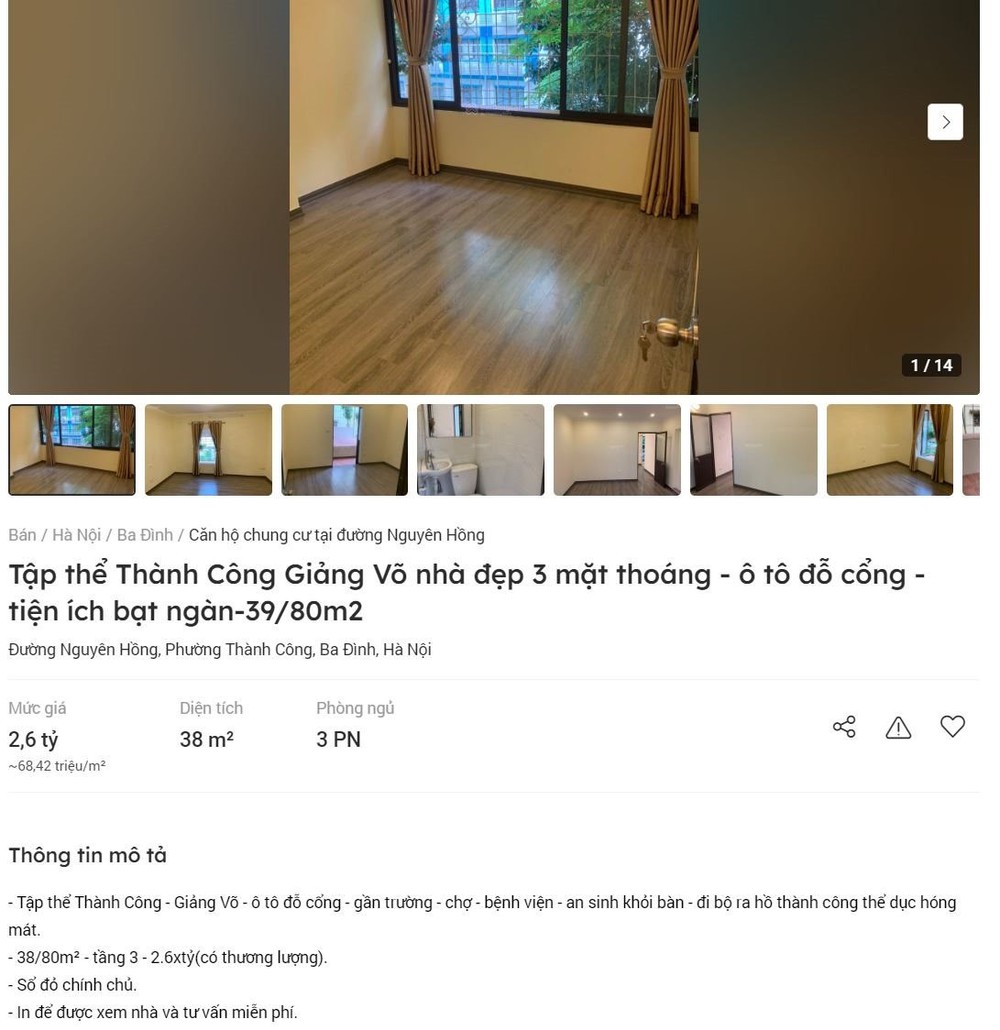 Bất ngờ giá nhà tập thể nội đô Hà Nội ngang ngửa chung cư mới - Ảnh 3.