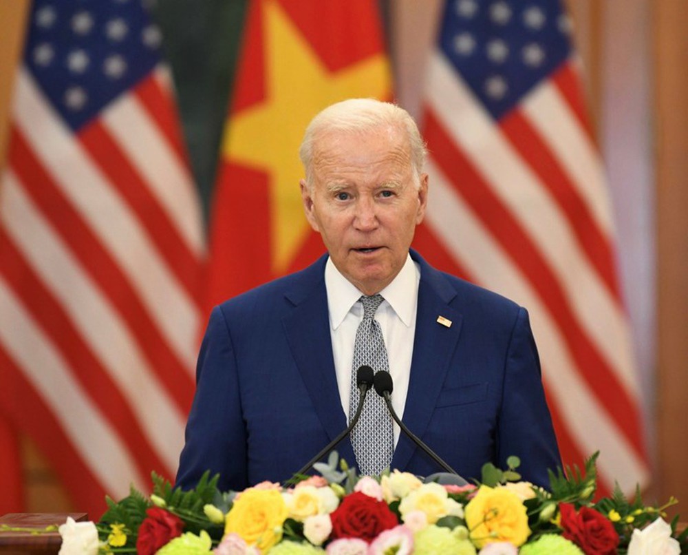Toàn văn phát biểu của Tổng Bí thư Nguyễn Phú Trọng và Tổng thống Mỹ Joe Biden sau hội đàm - Ảnh 2.