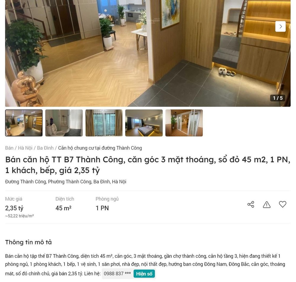Bất ngờ giá nhà tập thể nội đô Hà Nội ngang ngửa chung cư mới - Ảnh 2.