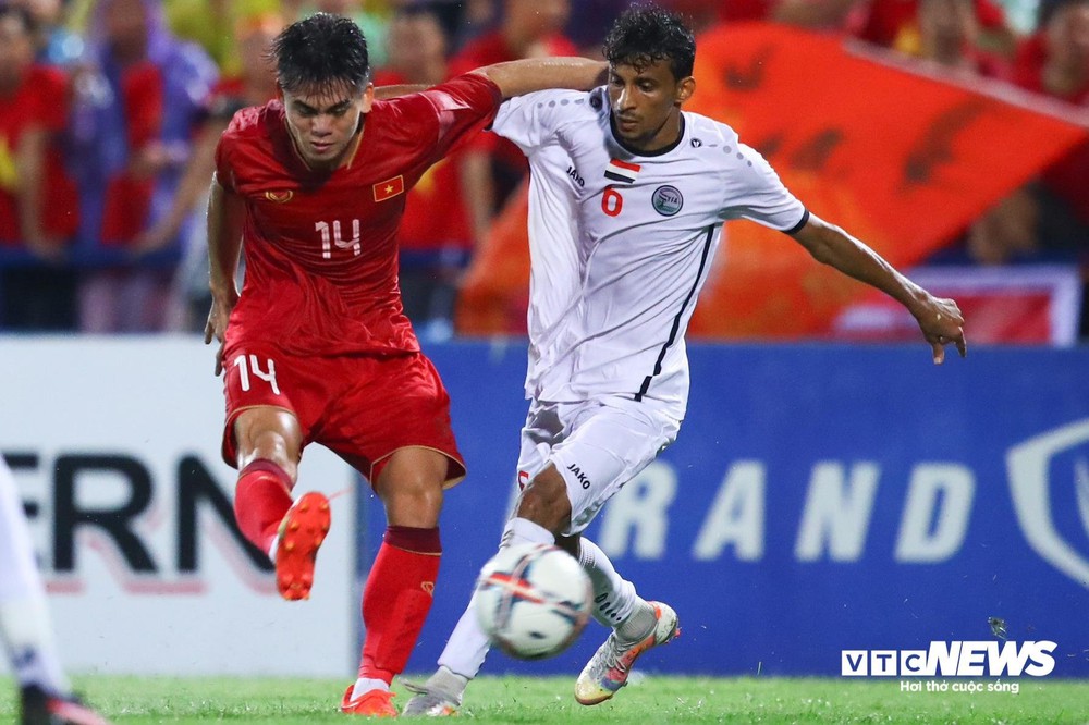Quân dự bị giúp U23 Việt Nam thắng trận, U23 Yemen khóc ngay trên sân - Ảnh 11.