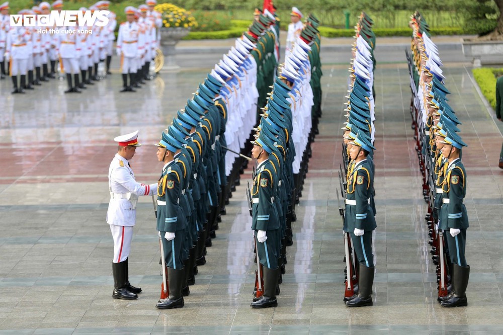 Tổng Bí thư Nguyễn Phú Trọng chủ trì lễ đón chính thức Tổng thống Mỹ Joe Biden - Ảnh 5.