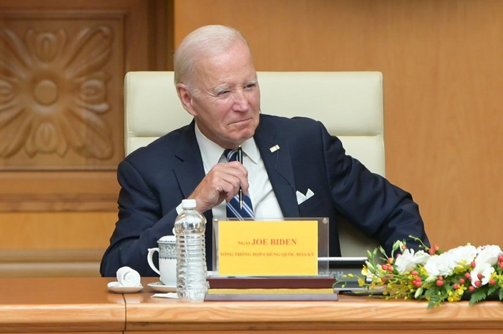 Thủ tướng Phạm Minh Chính hội kiến Tổng thống Mỹ Joe Biden - Ảnh 4.