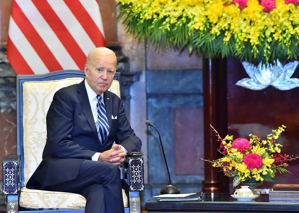 Chủ tịch nước Võ Văn Thưởng tiếp Tổng thống Mỹ Joe Biden - Ảnh 4.