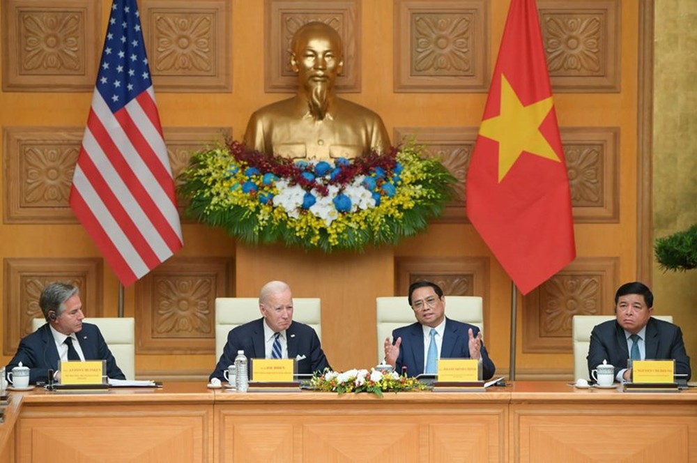 Thủ tướng Phạm Minh Chính và Tổng thống Joe Biden dự Hội nghị cấp cao Việt-Mỹ về Đầu tư và Đổi mới sáng tạo - Ảnh 2.