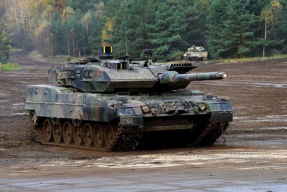 Binh sĩ nói về tăng Leopard 2A6 đang xung trận ở Zaporozhye - Ảnh 1.