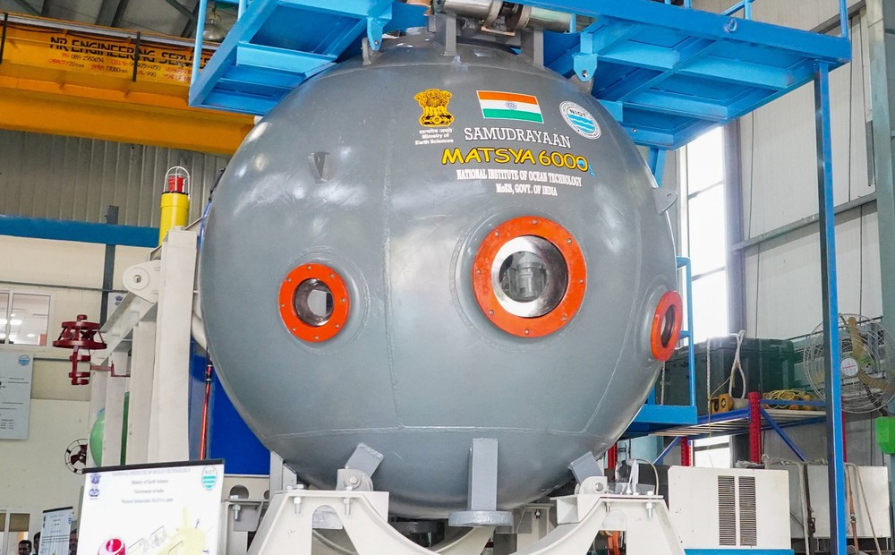 Sau kỳ tích Mặt trăng, Ấn Độ sắp đưa người đi sâu 6.000m xuống biển - Ảnh 1.