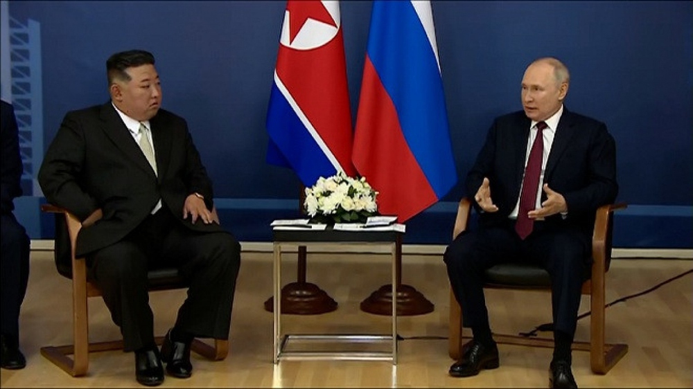Nội dung chính cuộc hội đàm hơn 1 giờ giữa ông Putin và ông Kim Jong Un - Ảnh 1.