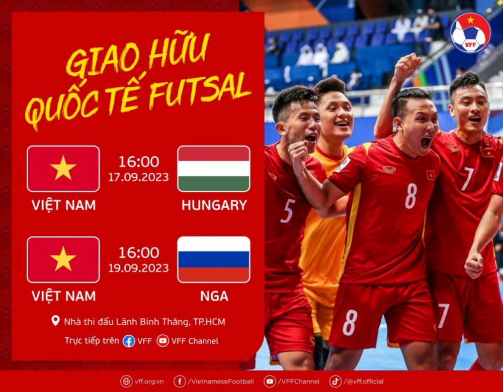 ĐT Futsal Nga mang huyền thoại sang đấu ĐT Futsal Việt Nam - Ảnh 1.