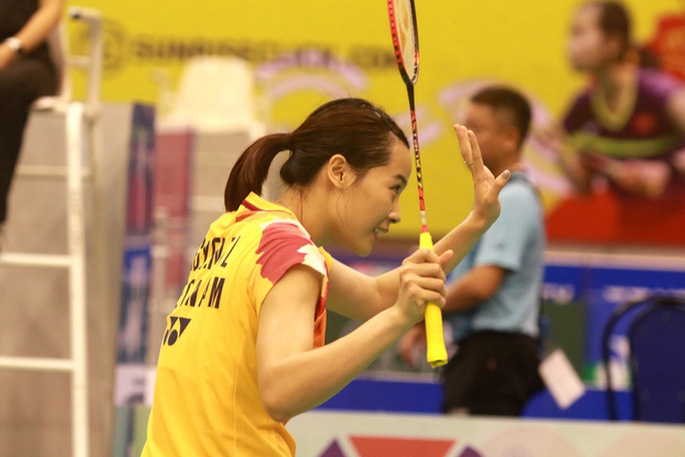 Hạ đối thủ Nhật Bản, Nguyễn Thùy Linh vào chung kết Vietnam Open 2023 - Ảnh 6.