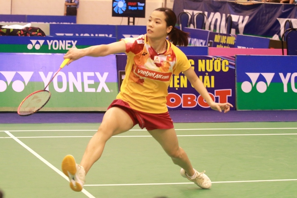 Hạ đối thủ Nhật Bản, Nguyễn Thùy Linh vào chung kết Vietnam Open 2023 - Ảnh 1.