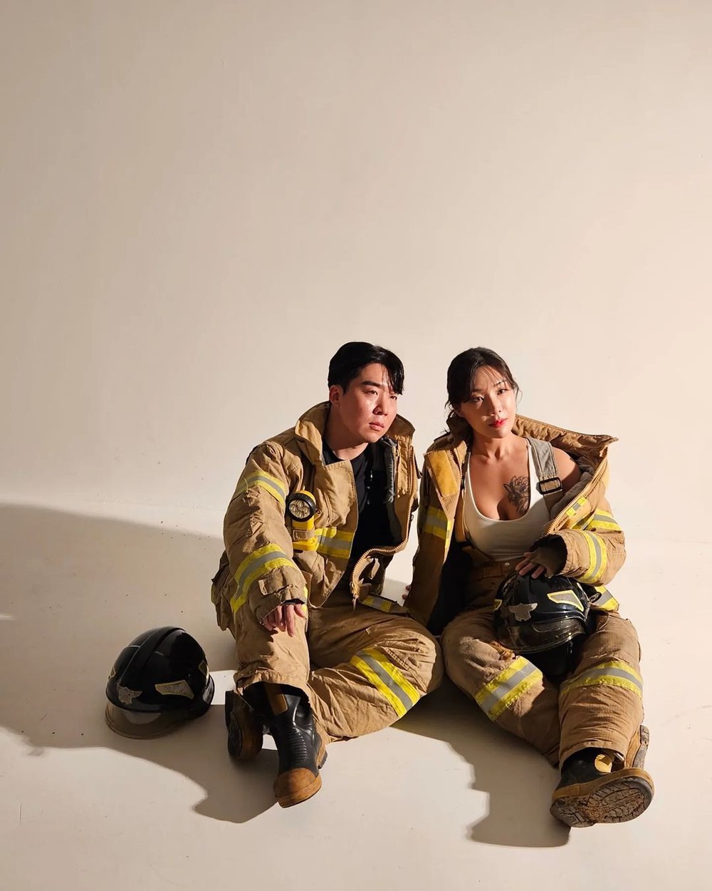 Nữ lính cứu hỏa nóng bỏng nhất Hàn Quốc - Ảnh 7.