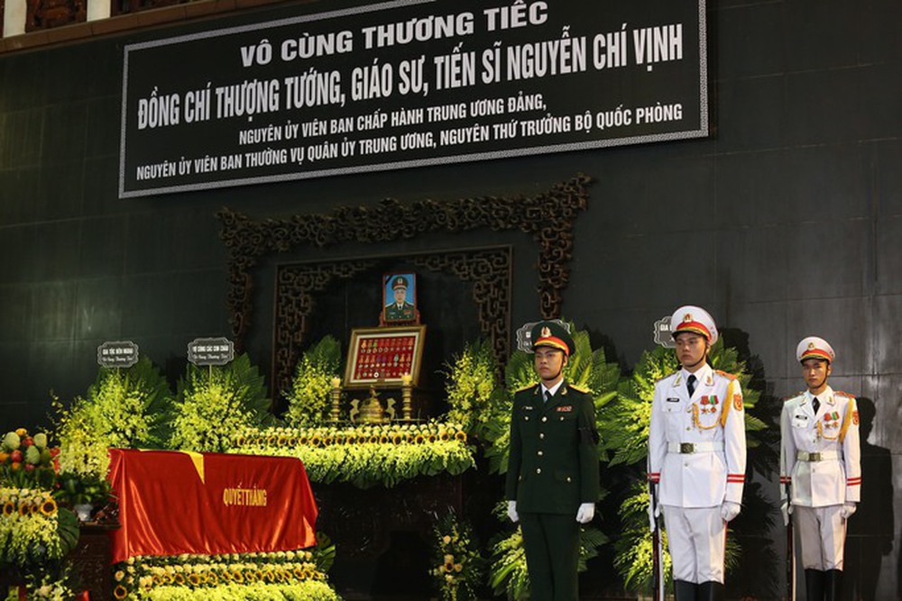 Tổ chức trọng thể lễ tang Thượng tướng Nguyễn Chí Vịnh - Ảnh 6.