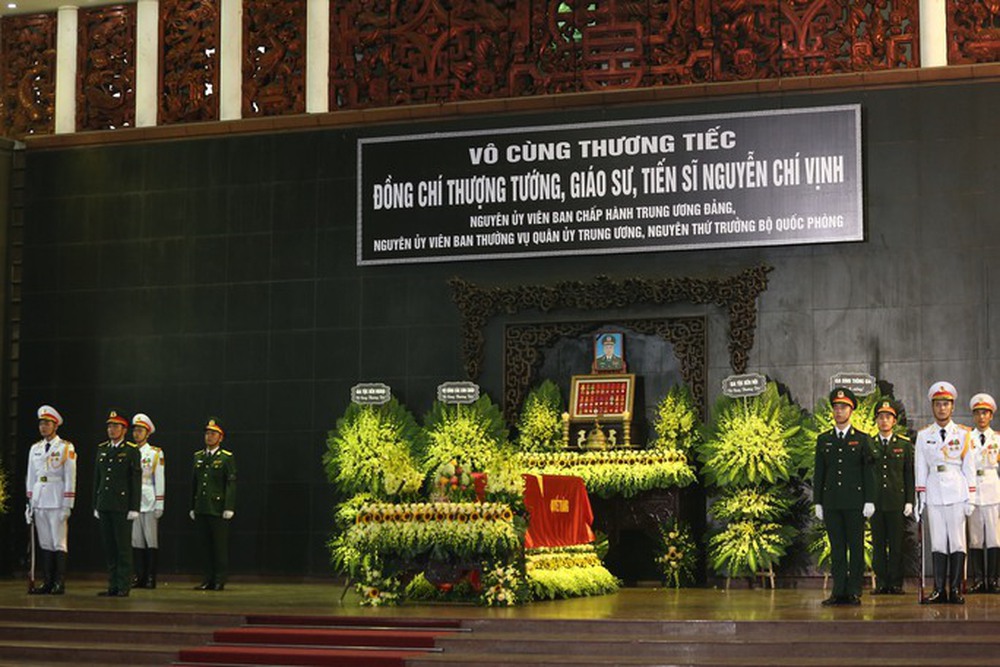 Tổ chức trọng thể lễ tang Thượng tướng Nguyễn Chí Vịnh - Ảnh 1.