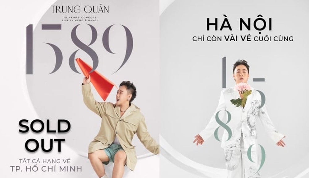 Mở bán cùng thời điểm, cuộc đua bán vé giữa Hoàng Thuỳ Linh - Trung Quân ra sao? - Ảnh 1.