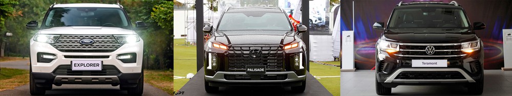 Ford Explorer, Hyundai Palisade và Volkswagen Teramont: Đâu mới là SUV hạng trung cao cấp đáng mua nhất? - Ảnh 1.