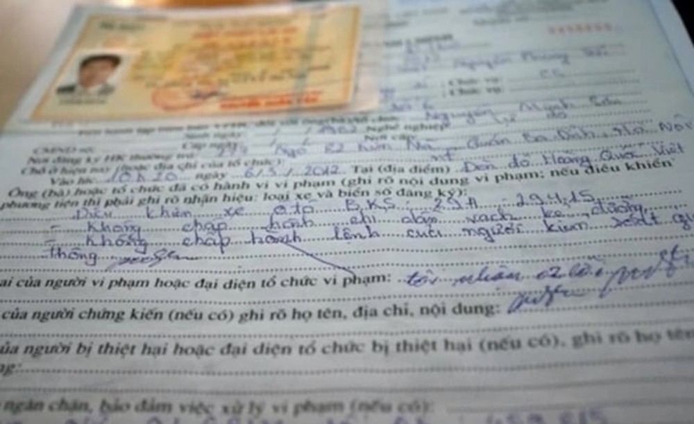 Nộp đơn khiếu nại cảnh sát giao thông ở đâu?