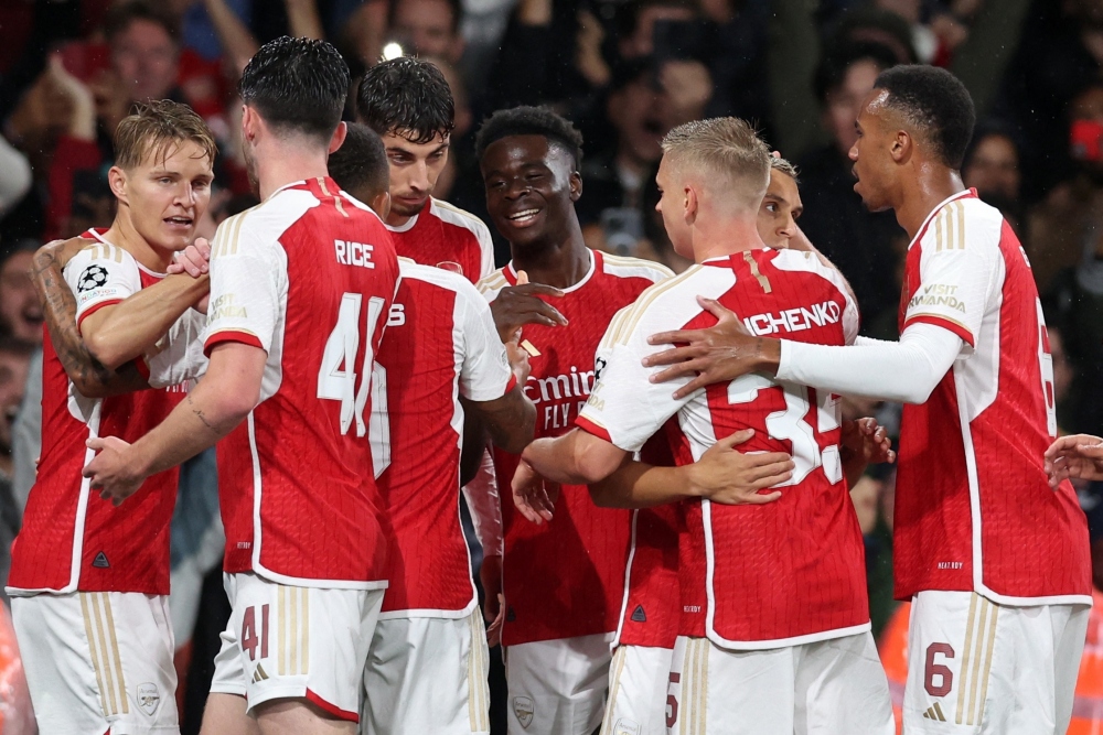 Arsenal thắng tưng bừng trong ngày trở lại Cúp C1 châu Âu - Ảnh 3.