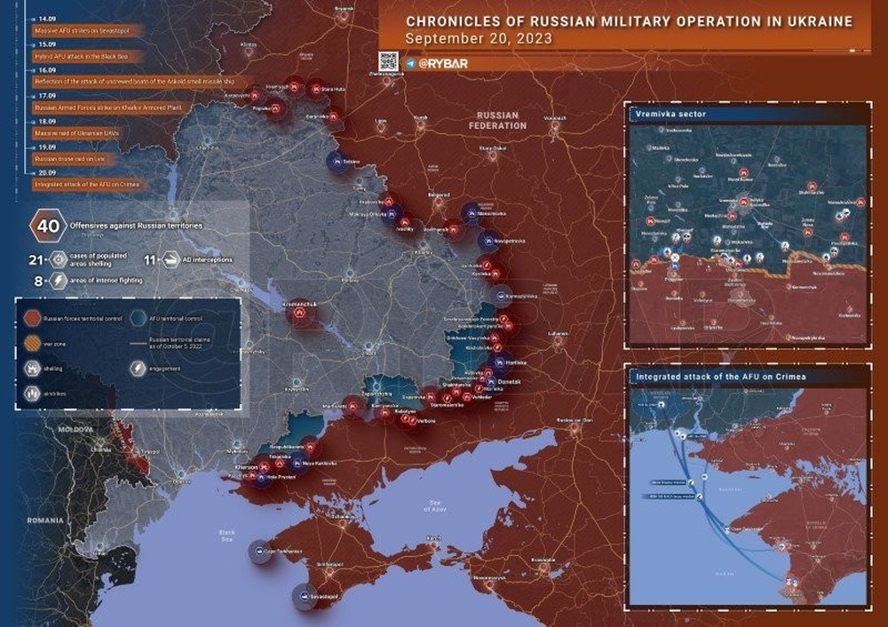 Su-24M, MiG-29 và 42 UAV rơi trong ngày - Ảnh 1.