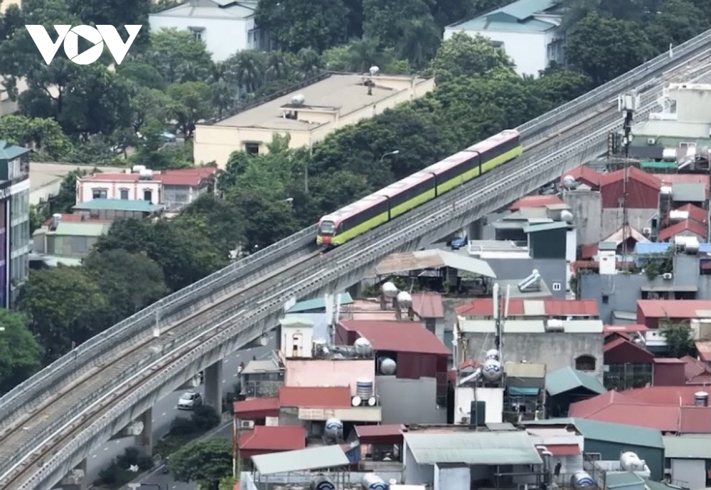 Cận cảnh đường sắt trên cao Nhổn - ga Hà Nội dự kiến khai thác vào cuối năm - Ảnh 2.