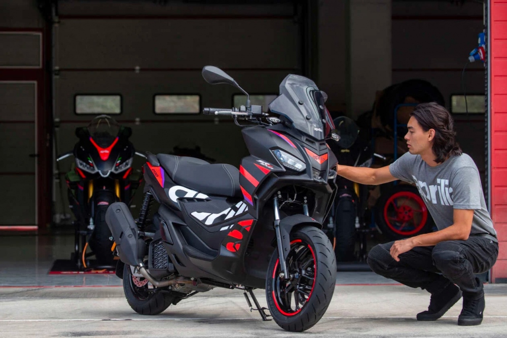 Xe tay ga Aprilia SR GT Replica 2023 chính thức trình làng - Ảnh 4.