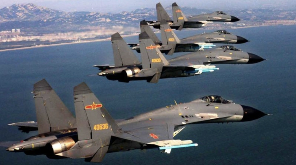 Trung Quốc nêu lý do tập trận ồ ạt sát đảo Đài Loan - Ảnh 1.