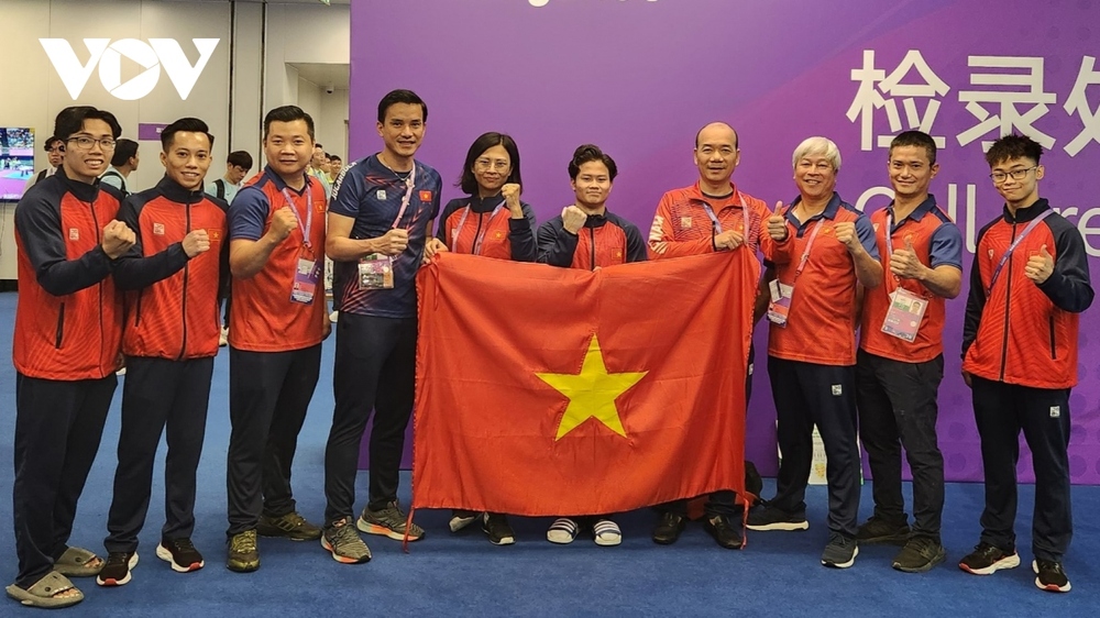 Đoạt HCB tại ASIAD 19, Nguyễn Văn Khánh Phong đặt mục tiêu dự Olympic Paris 2024 - Ảnh 1.