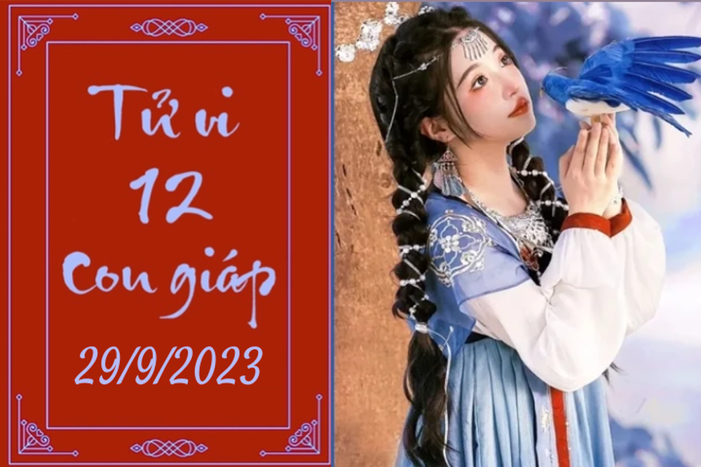 Tử vi vui 12 con giáp hôm nay ngày 29/9/2023: Mùi vui vẻ, Ngọ sáng suốt - Ảnh 1.