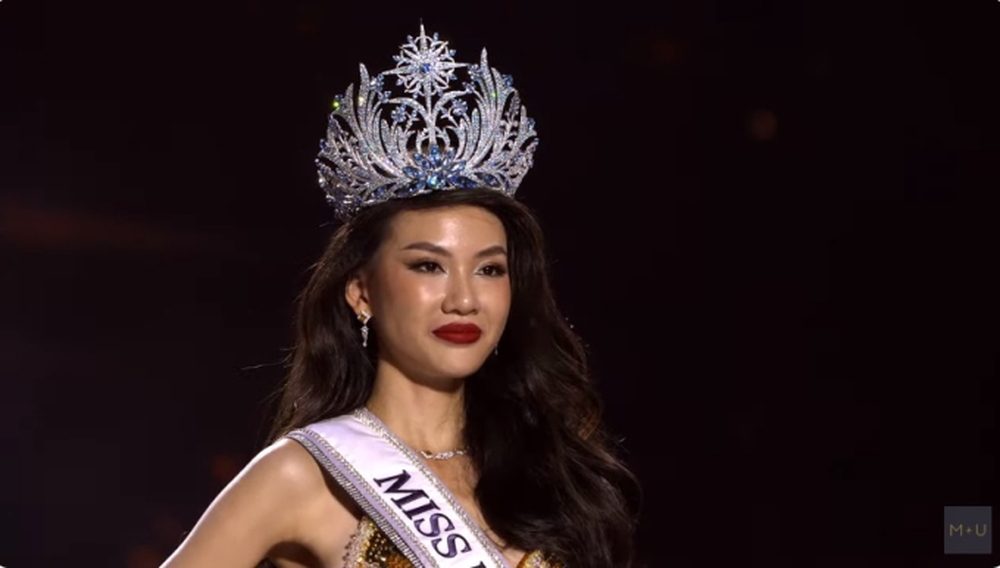 Người mẫu kiêm doanh nhân 25 tuổi Bùi Quỳnh Hoa đăng quang Miss Universe Vietnam 2023 - Ảnh 1.