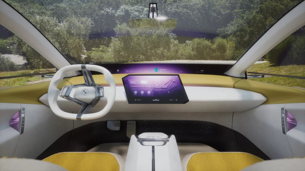 Các mẫu BMW EV trong tương lai sẽ có cabin trống trơn nhờ hệ thống iDrive mới - Ảnh 4.