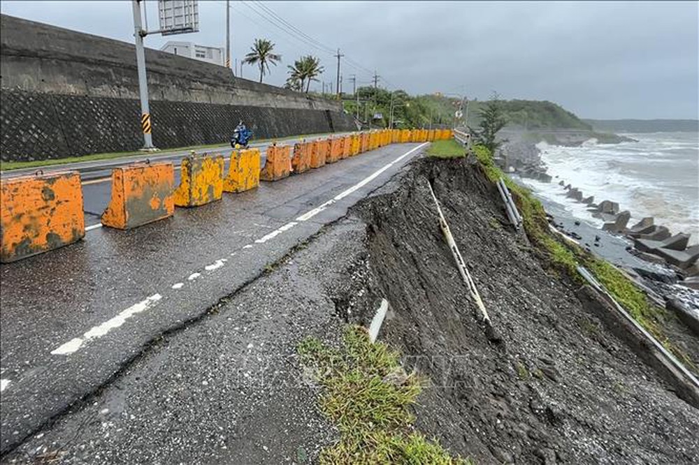 Trung Quốc ban bố cảnh báo vàng đối với bão Haikui - Ảnh 1.