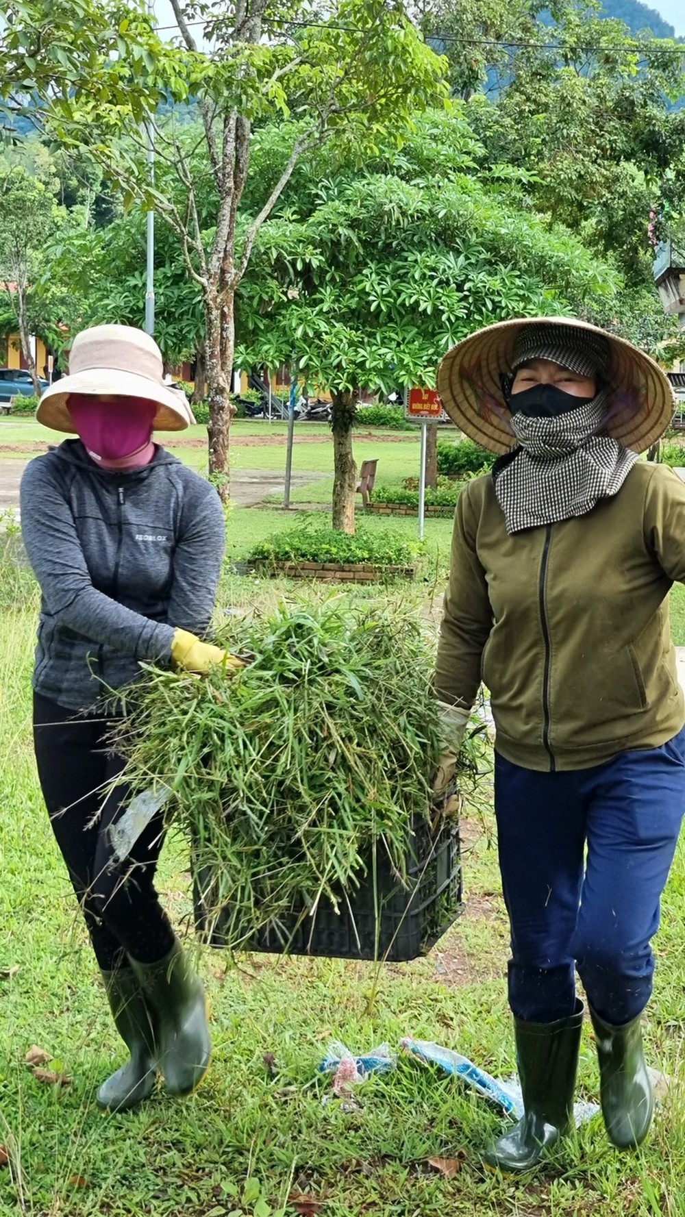 Thầy trò trường vùng cao rốt ráo chuẩn bị khai giảng - Ảnh 5.