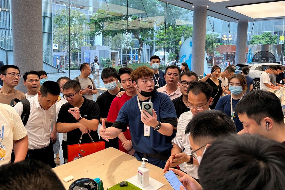 Bước đột phá về chip Trung Quốc qua mẫu điện thoại mới của Huawei - Ảnh 1.